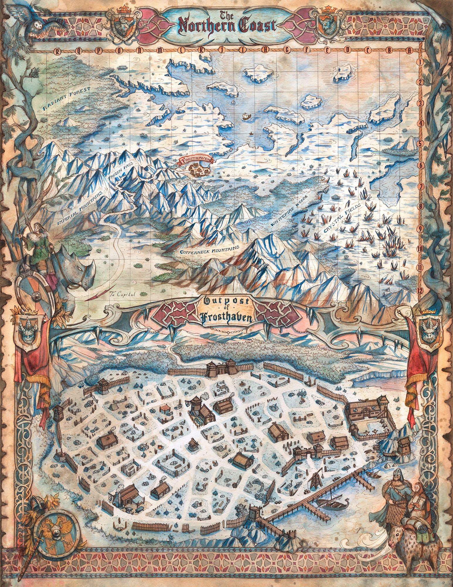 Frosthaven Map